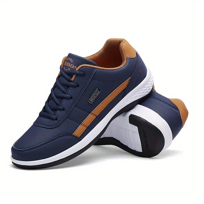 PLUS SIZE Men's Trendy Non-Slip Sneakers - Comfy Durable Soft Sole Shoes for Outdoor Activities